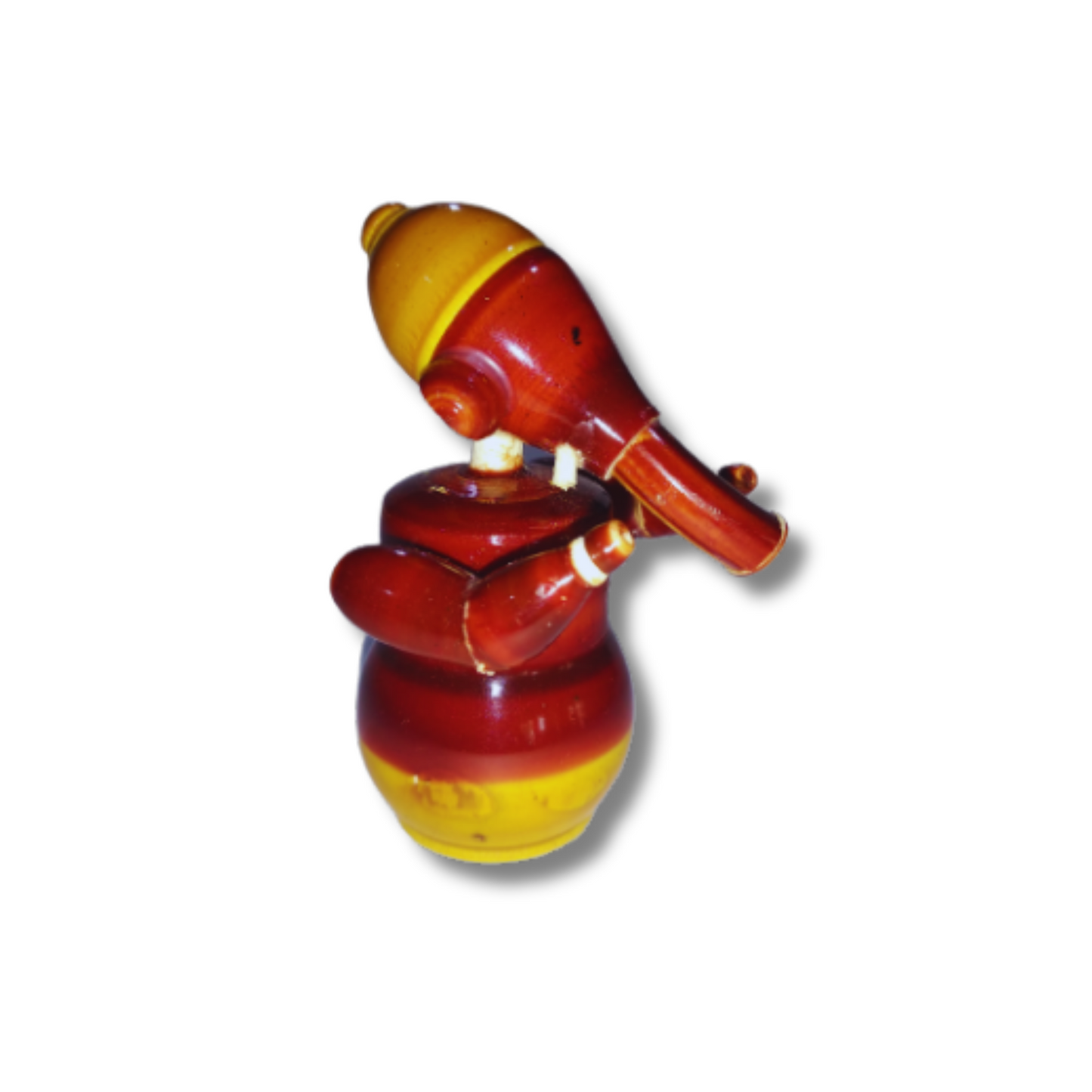 Authentic Etikoppaka Toys: Handcrafted Wooden Masterpieces for Play and Decor -Small Ganesha- Set of 5
