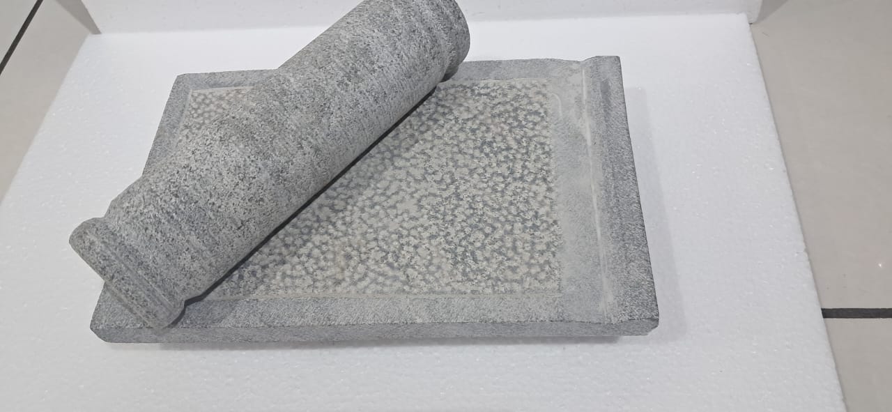 Indian Griding Stone (AmmiKallu) - ECOBASKETINDIA