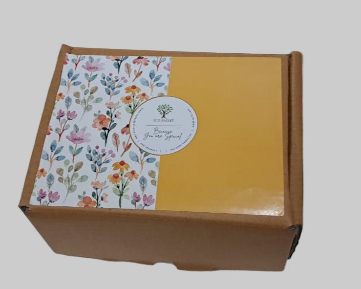 Magic Lamp & Candles Gift Box - ECOBASKETINDIA