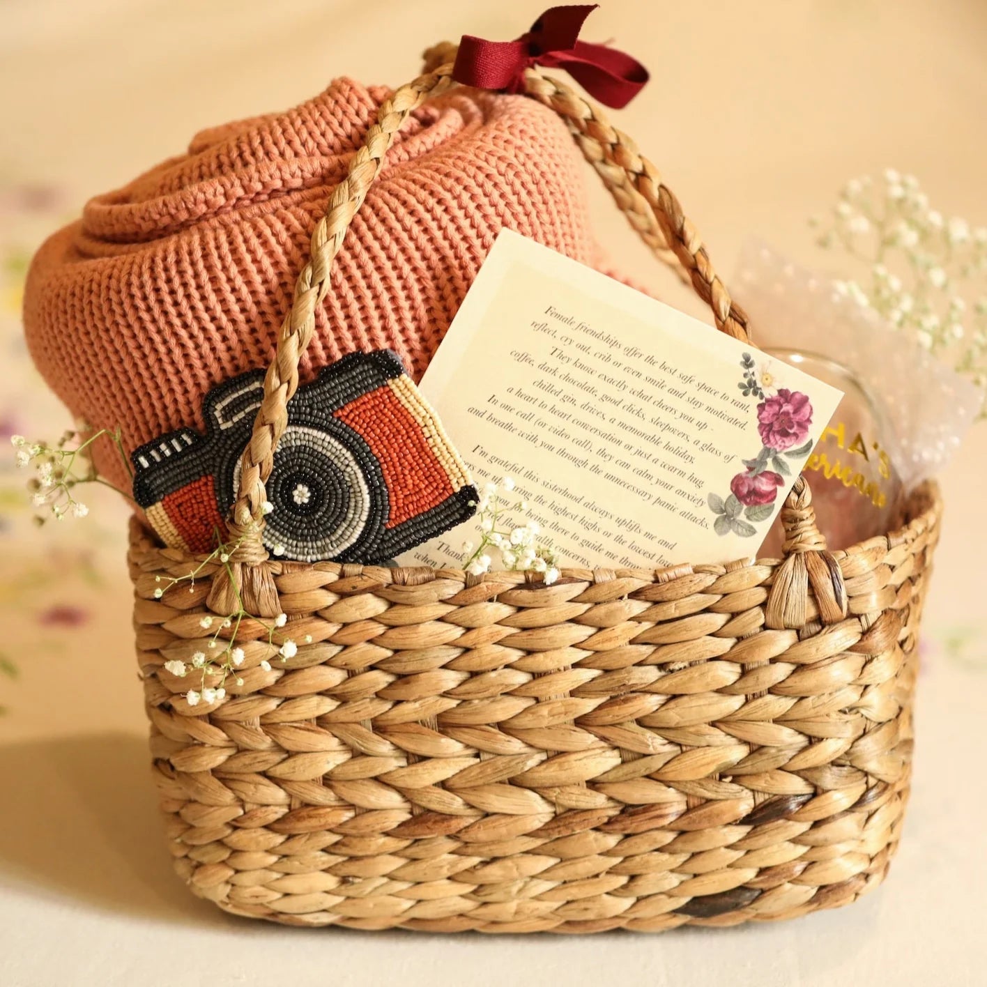 WATER HYACINTH HAMPER BASKET - ECOBASKETINDIA