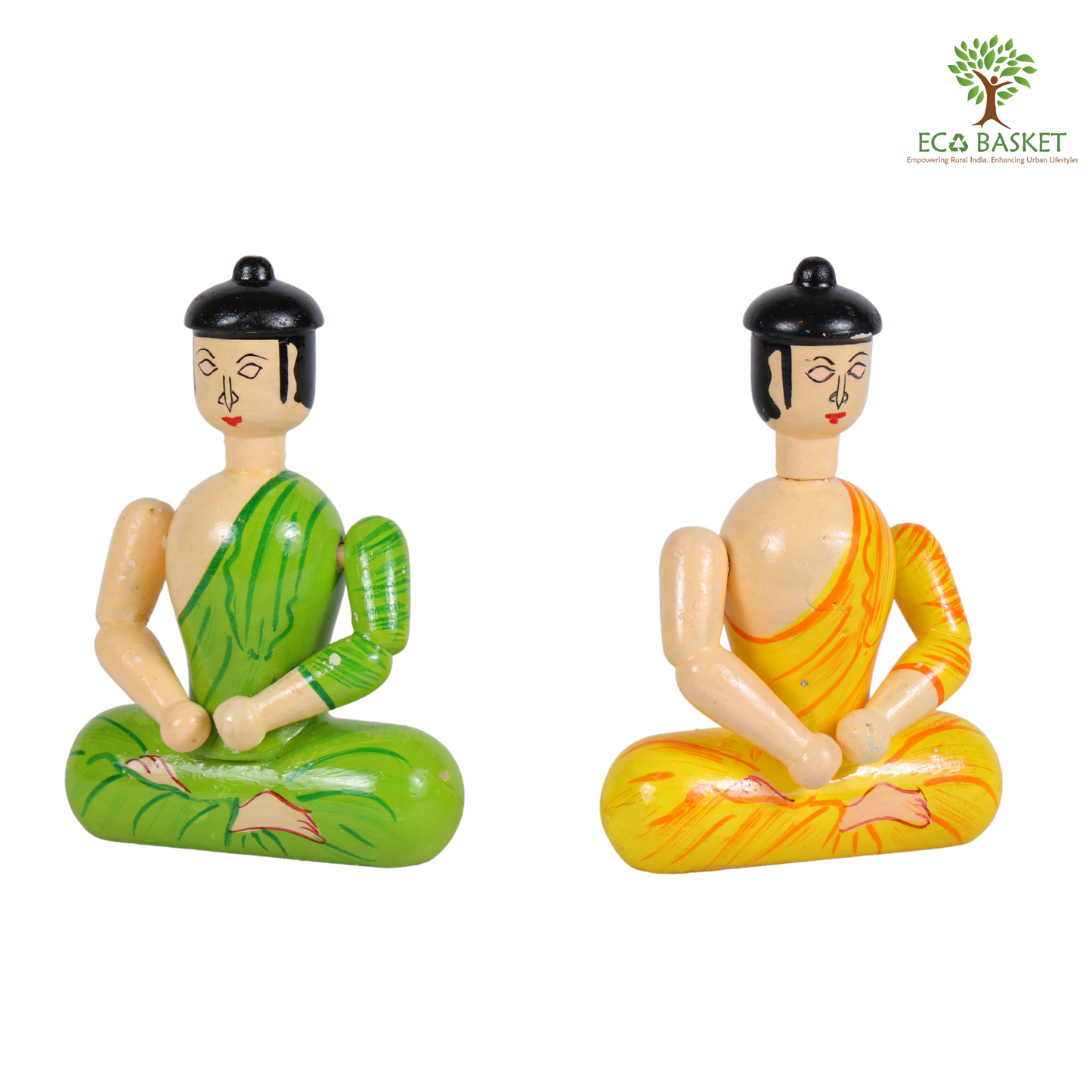 Wooden Buddha Statue Small