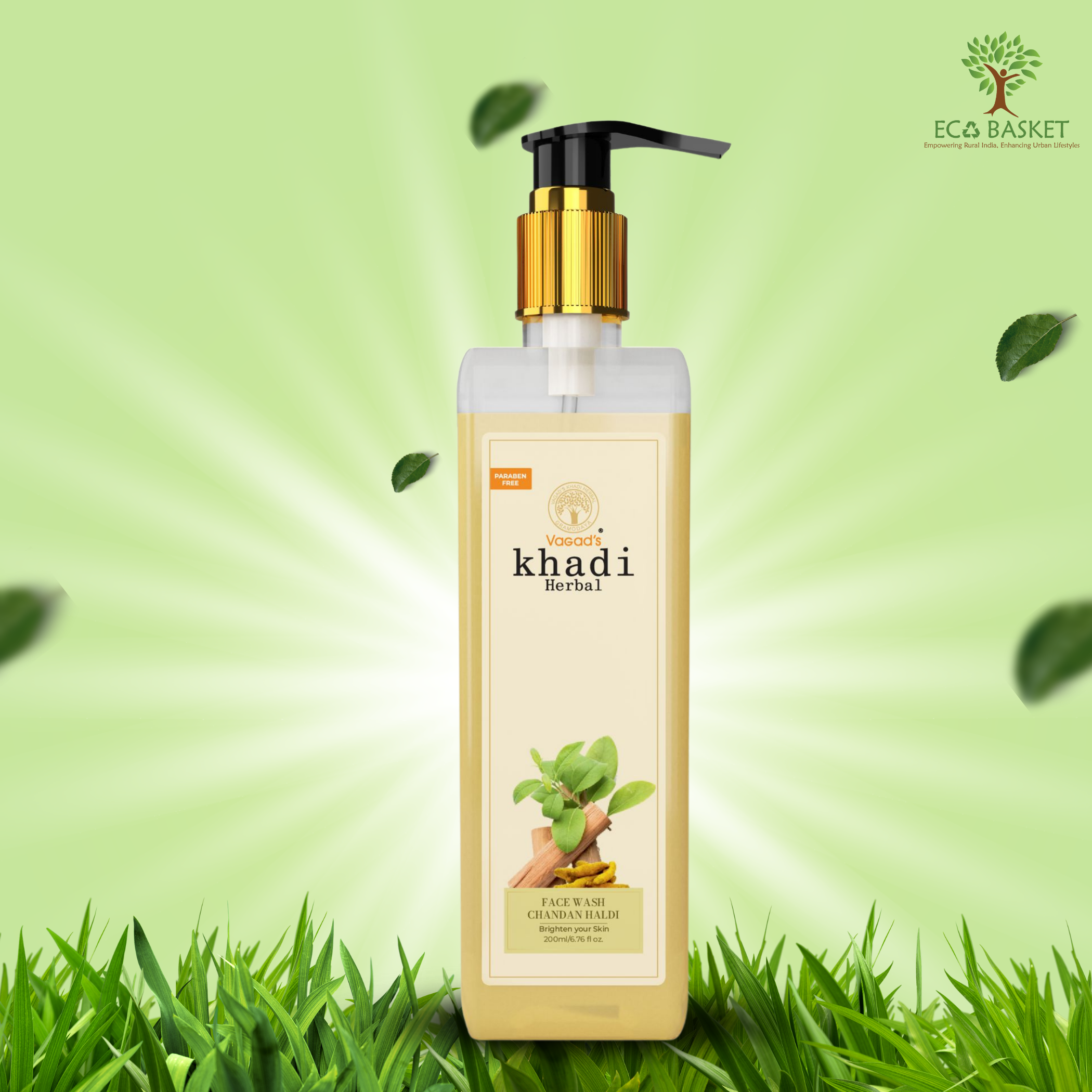 Chandan Haldi Face Wash 100% Herbal