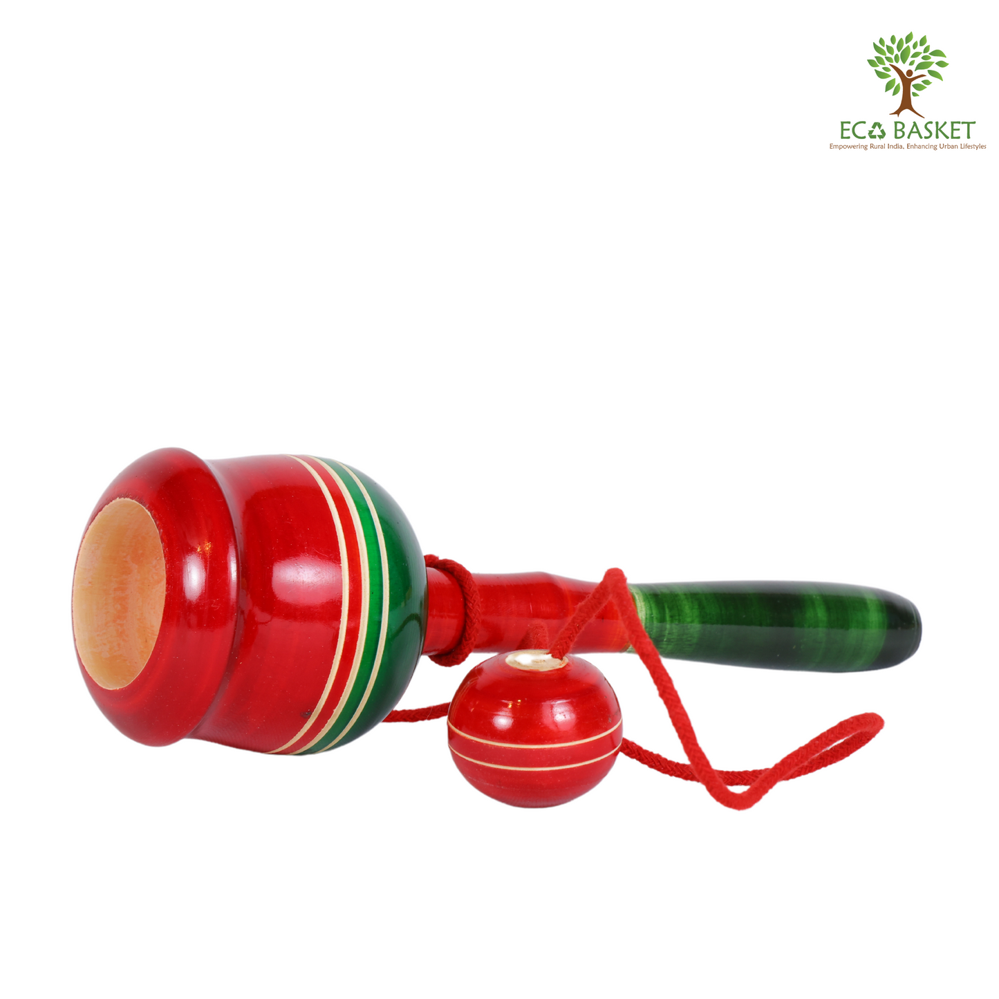 Wooden Cup & Ball