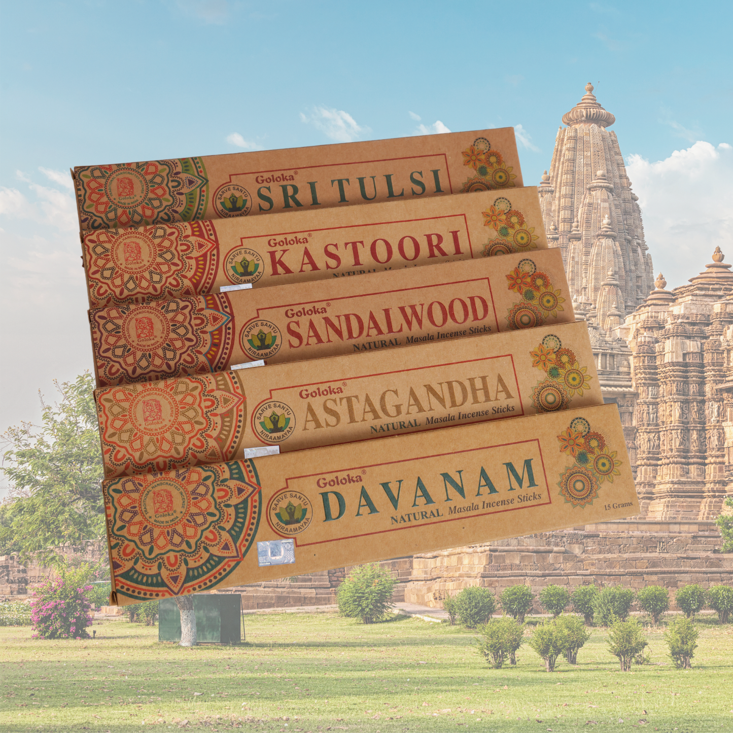 Premium Goloka Mix Fragrance Incense Sticks