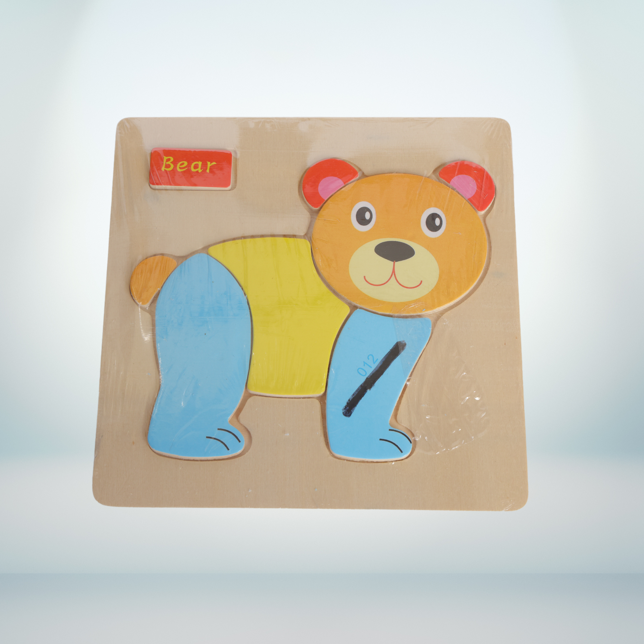 Wooden Animal Puzzle Small Bear