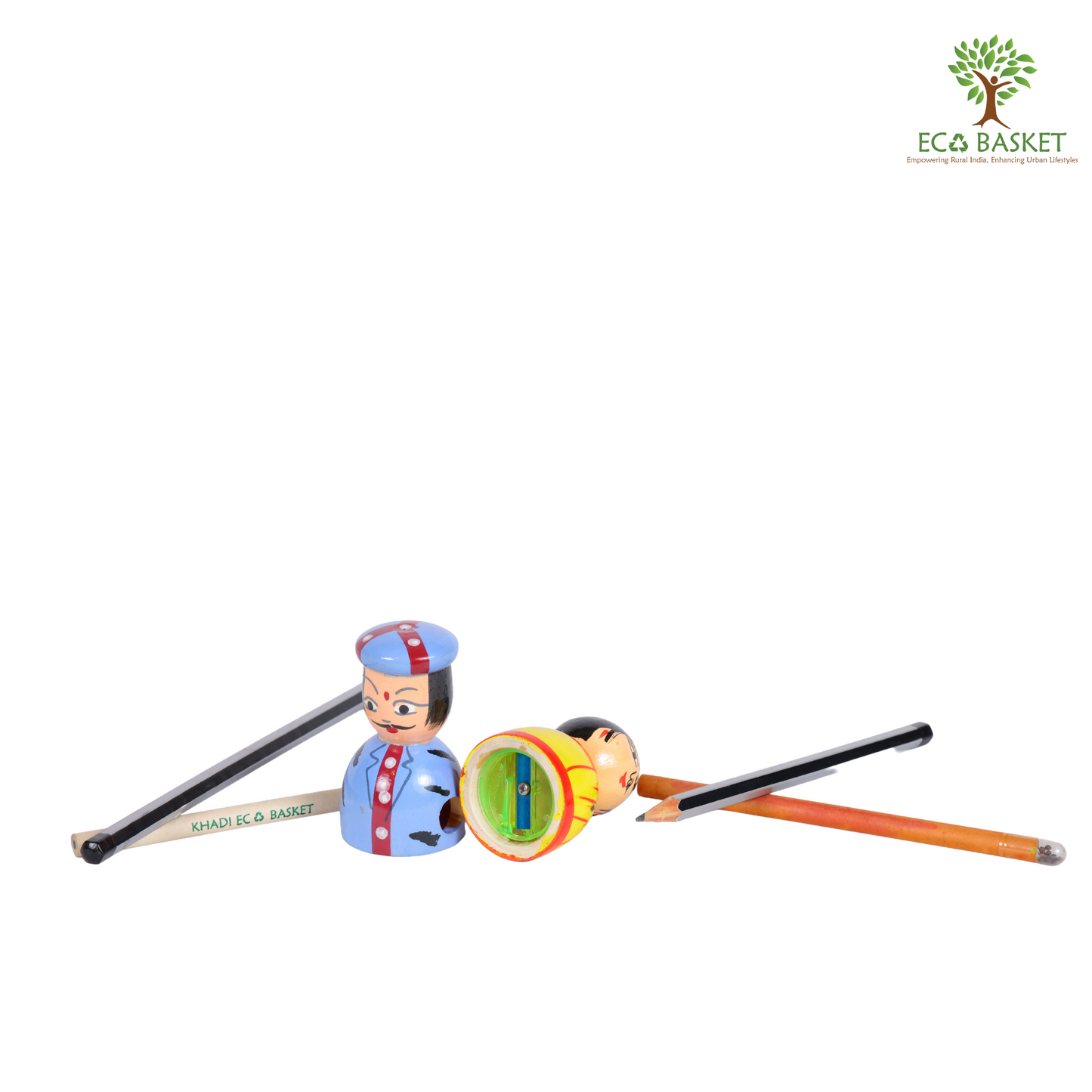 Wooden Sharpener Set of 2
