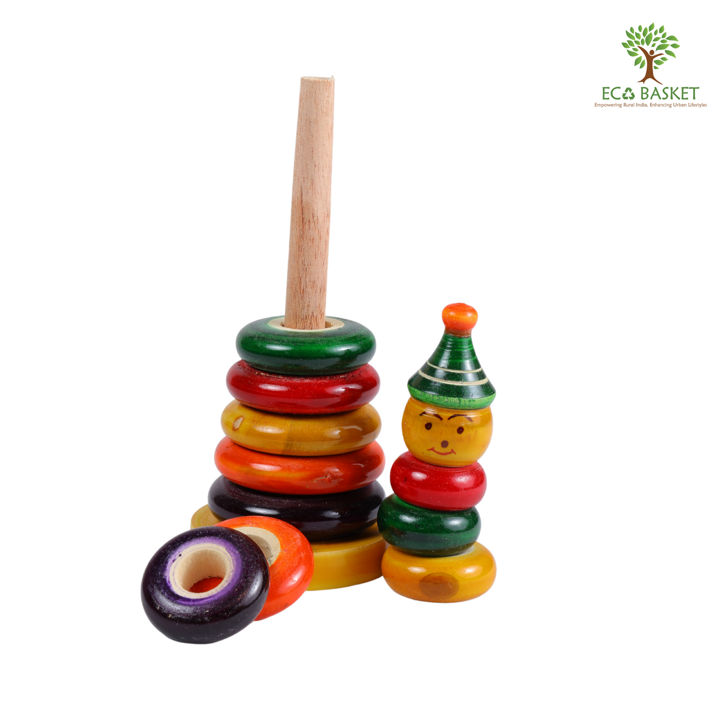 Wooden Ring Set Big