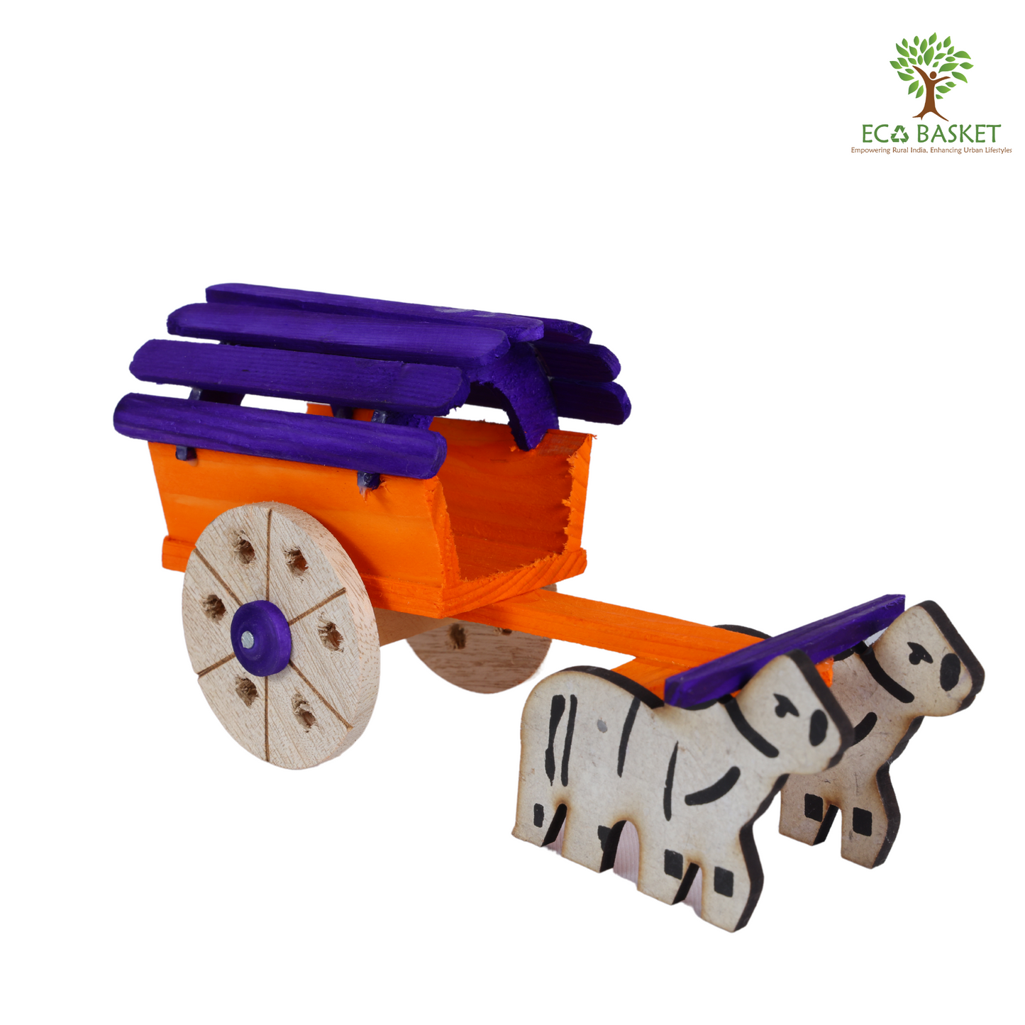 Wooden Bull Cart