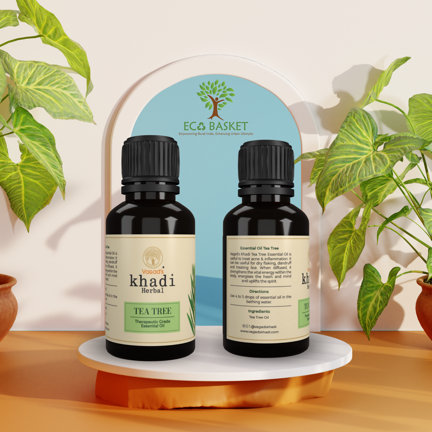 Pure 100% Tea Tree Essential Oil 15 ml