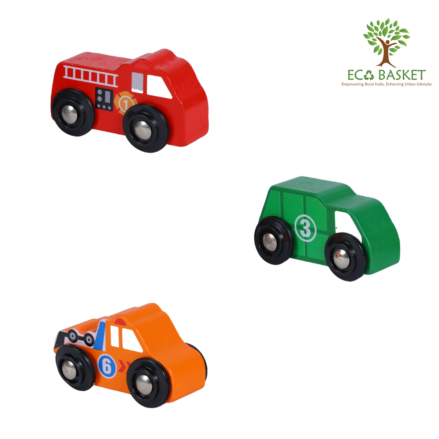 Wooden Mini Cars