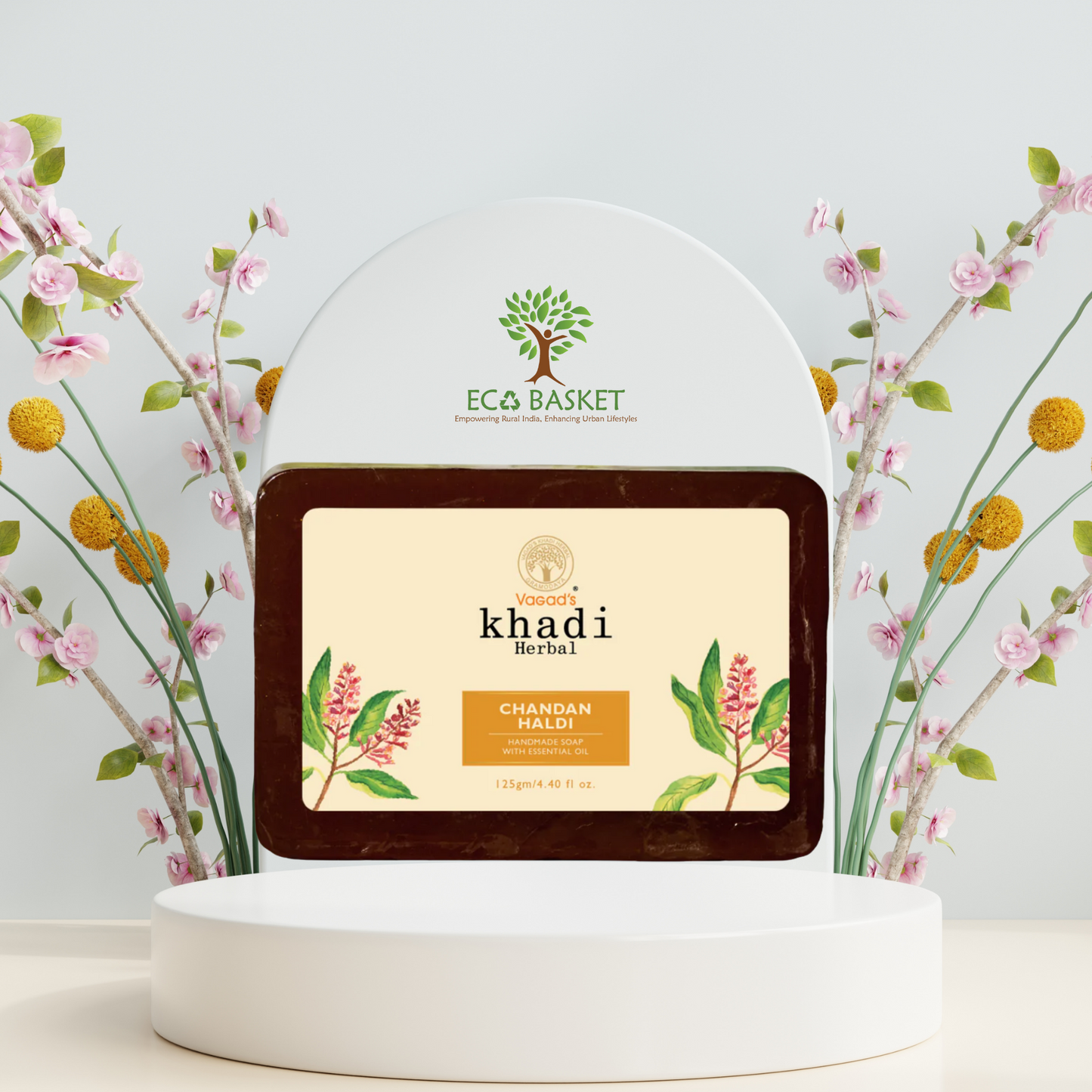 Herbal Chandan Haldi Hand Made Soap