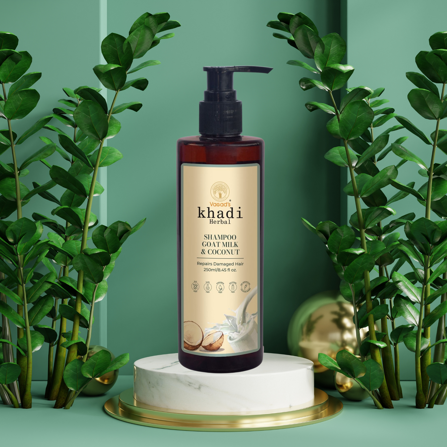 Goat Milk With Coconut Sls Free Shampoo