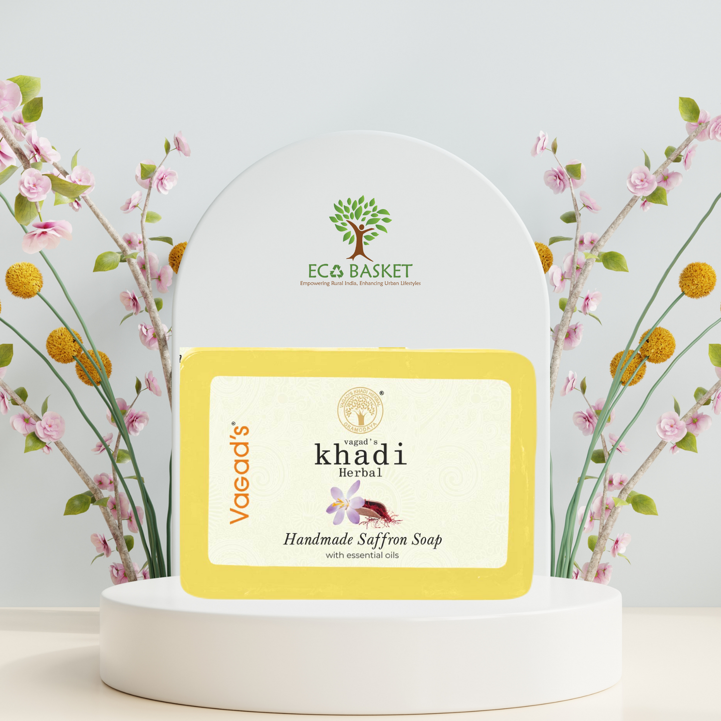 Herbal Saffron Hand Made Soap