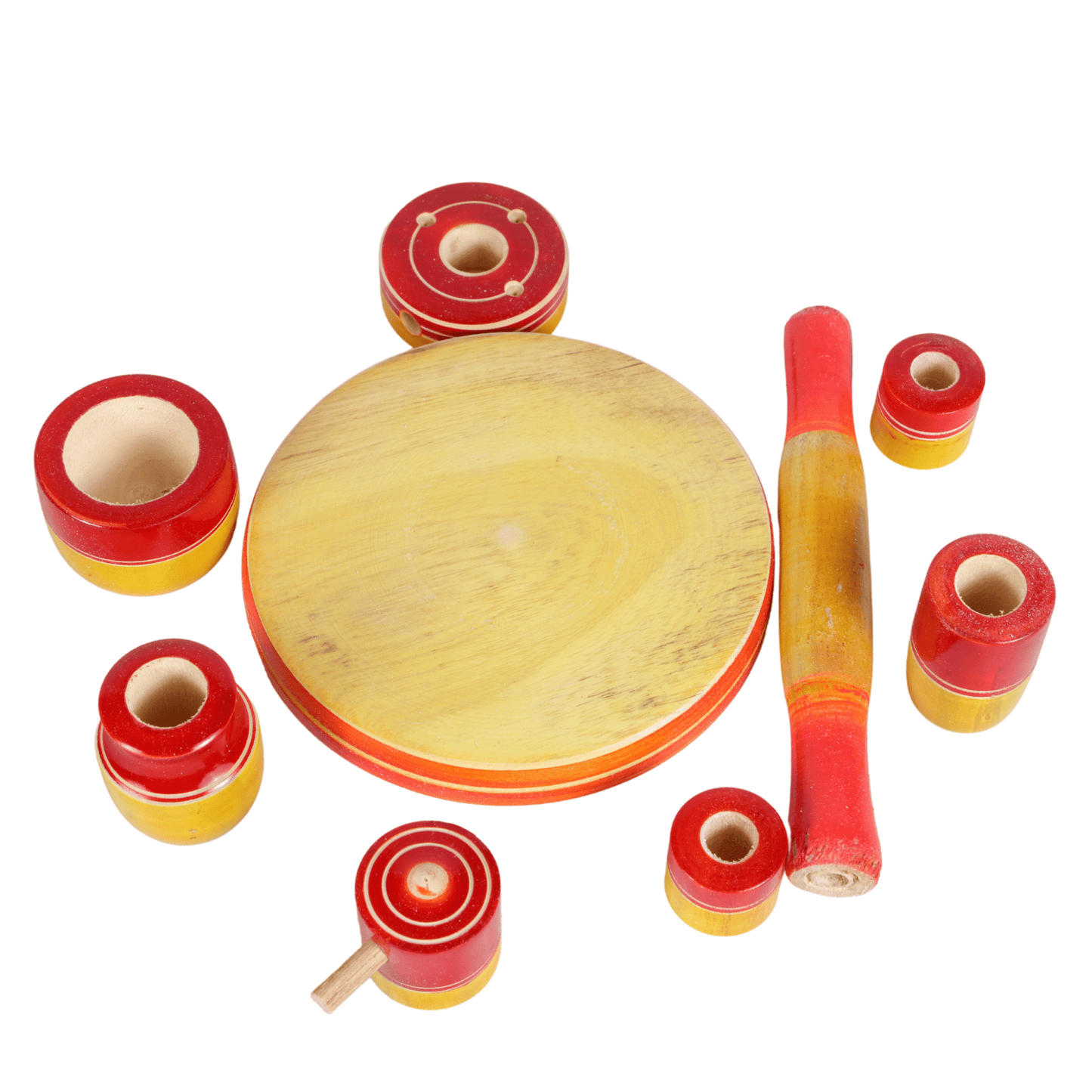 Wooden Cooking Set Small - ECOBASKETINDIA
