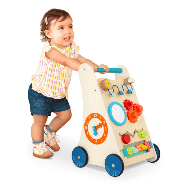 Baby Walker ( Wooden) (small) - ECOBASKETINDIA