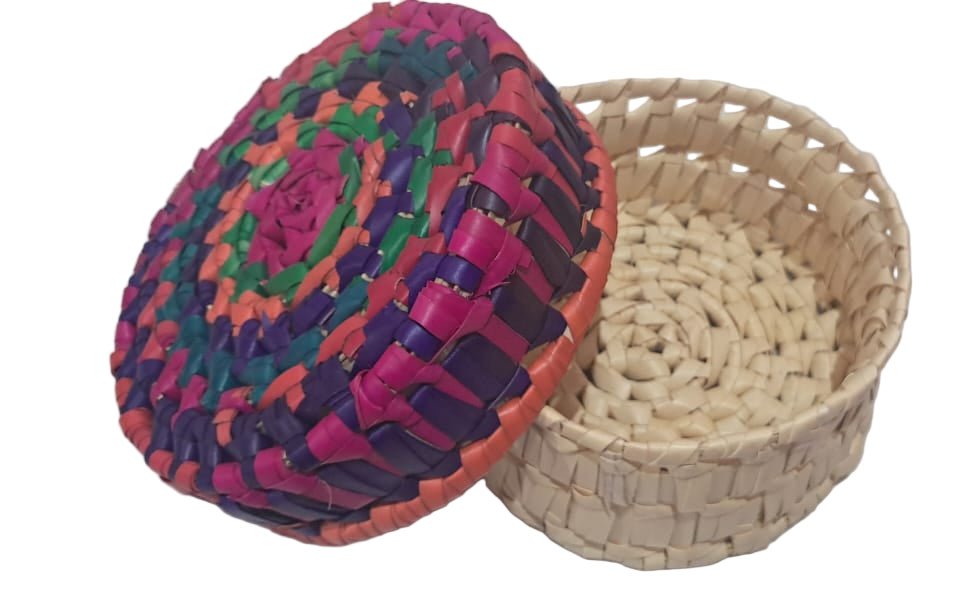 Basket with Cap (small) - ECOBASKETINDIA