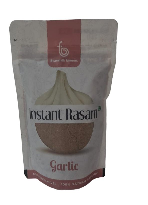 Beanstalk Farmers Instant Garlic Rasam (150gms) - ECOBASKETINDIA