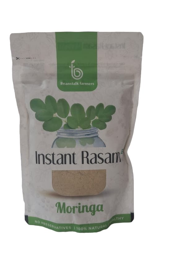 Beanstalk Farmers Instant Moringa Rasam (150gms) - ECOBASKETINDIA