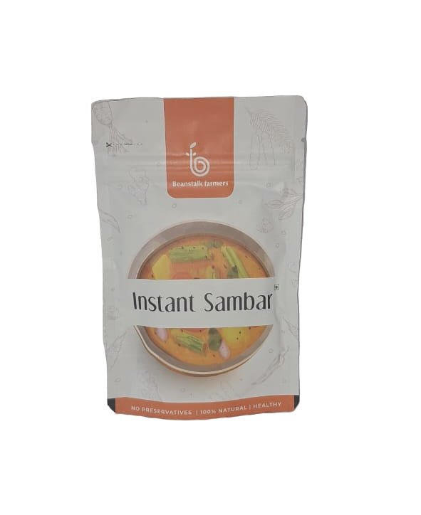 Beanstalk Farmers Instant Sambar Powder (50Gms) - ECOBASKETINDIA