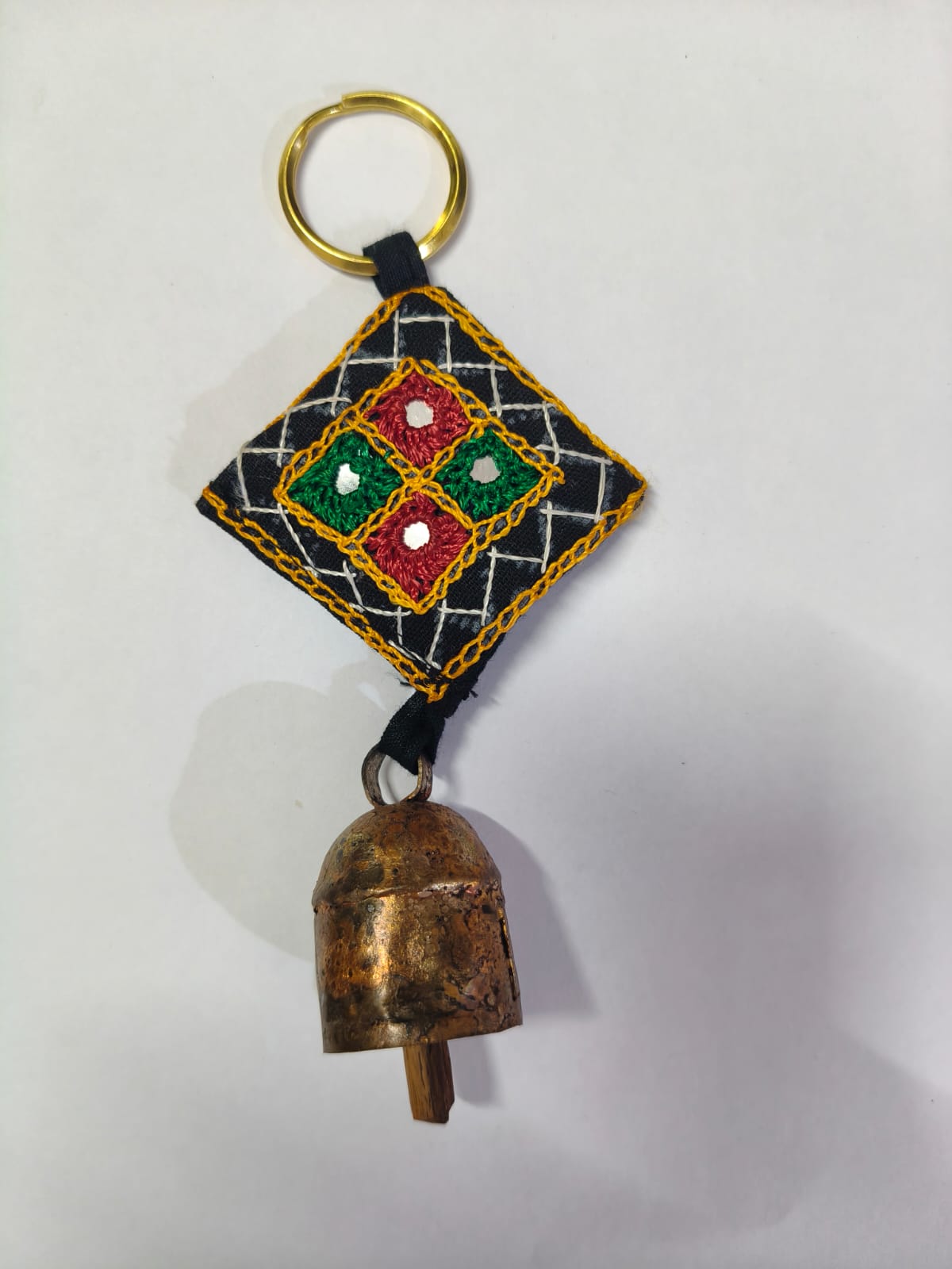 brass key chain-m