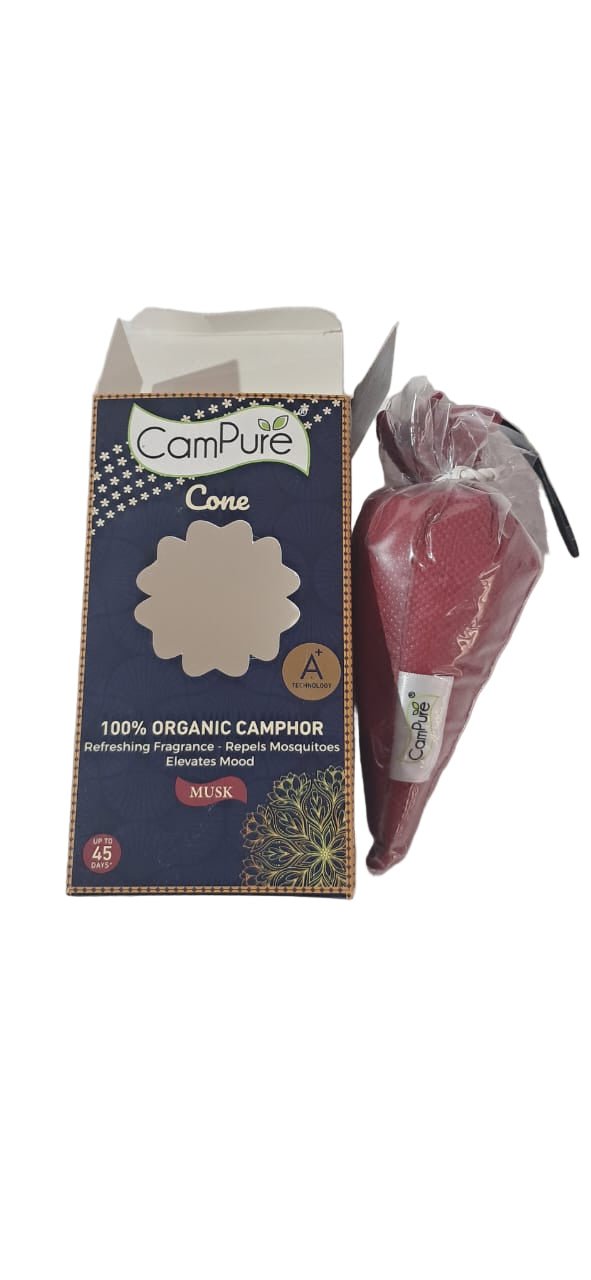 CamPure Cone (60gms) - ECOBASKETINDIA