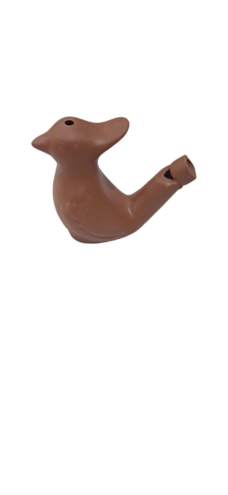 Clay water bird whistle ( 2 inch) - ECOBASKETINDIA