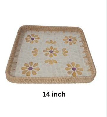 Coaster Tray - ECOBASKETINDIA