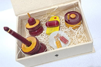 Gowrama set Gift Box - ECOBASKETINDIA
