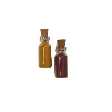 Haldi kumkum glass bottles - ECOBASKETINDIA