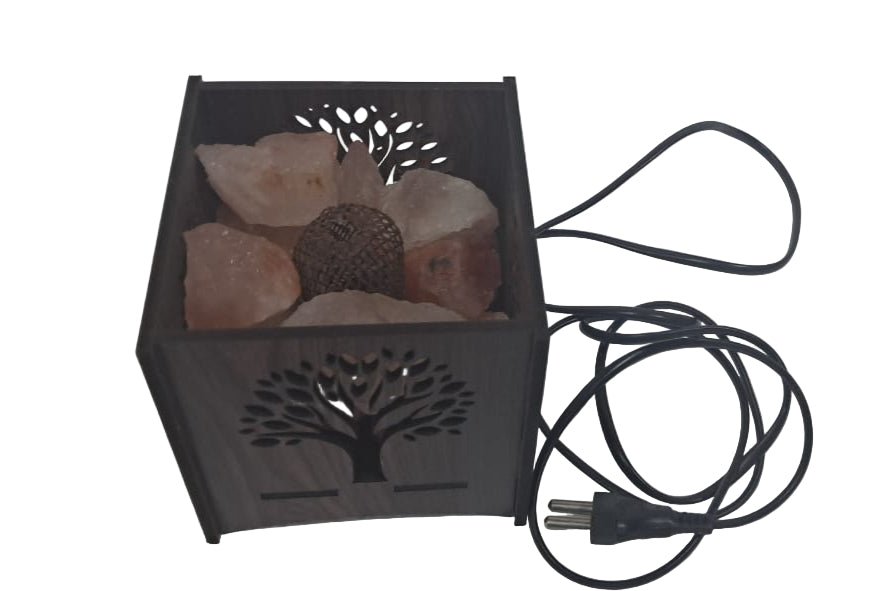 Himalaya Rock Salt Lamp Basket - ECOBASKETINDIA