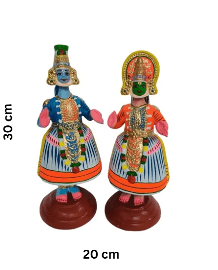Kathakali (set) - ECOBASKETINDIA