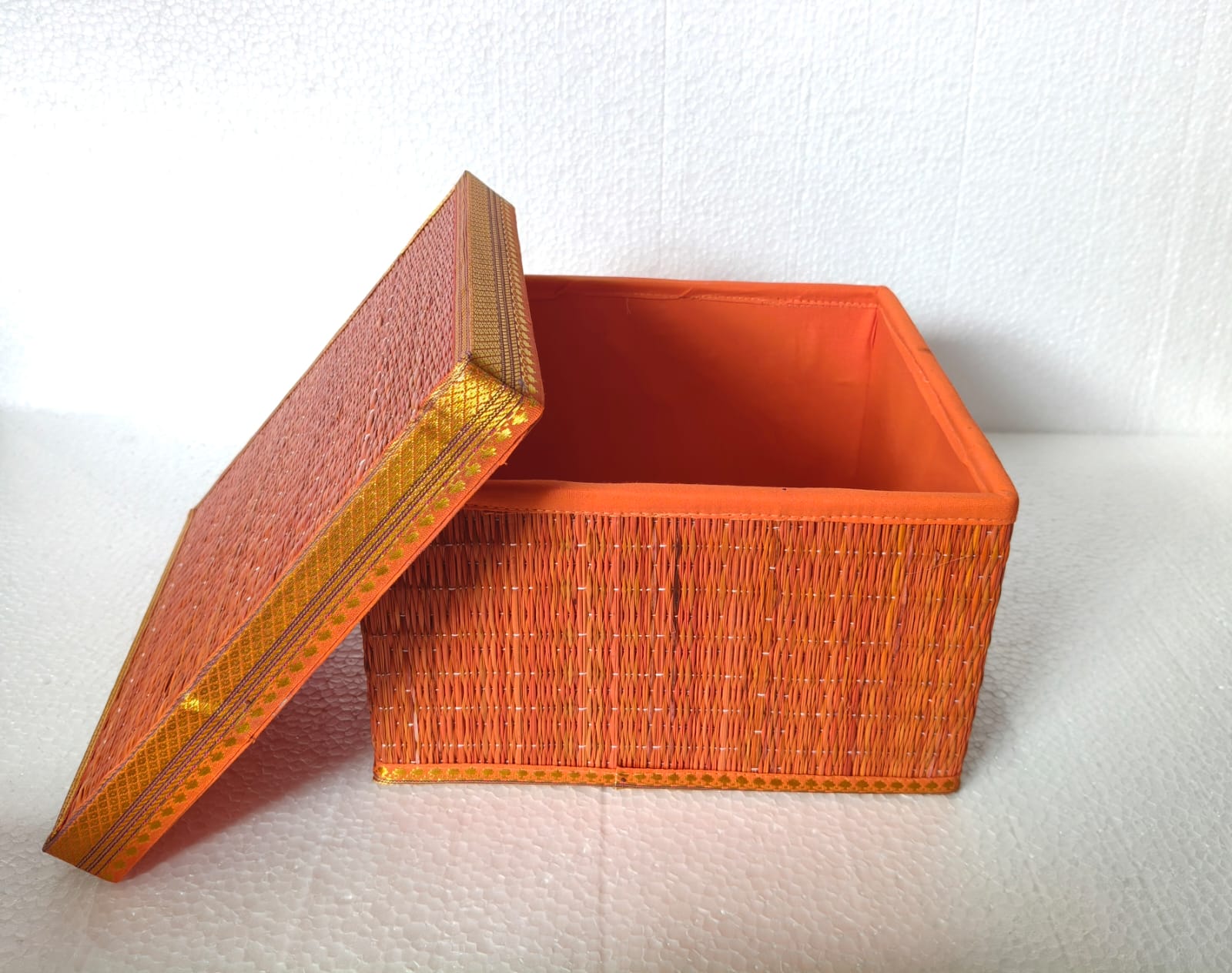 korai square box 10*10*6 - ECOBASKETINDIA