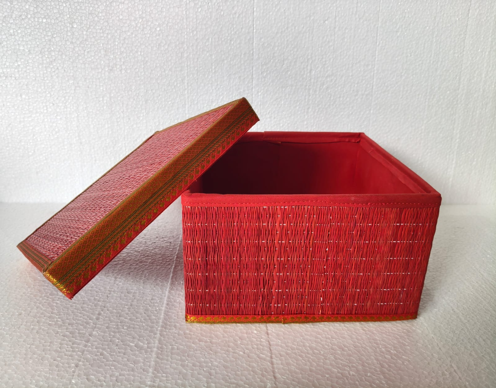 korai square box 10*10*6 - ECOBASKETINDIA