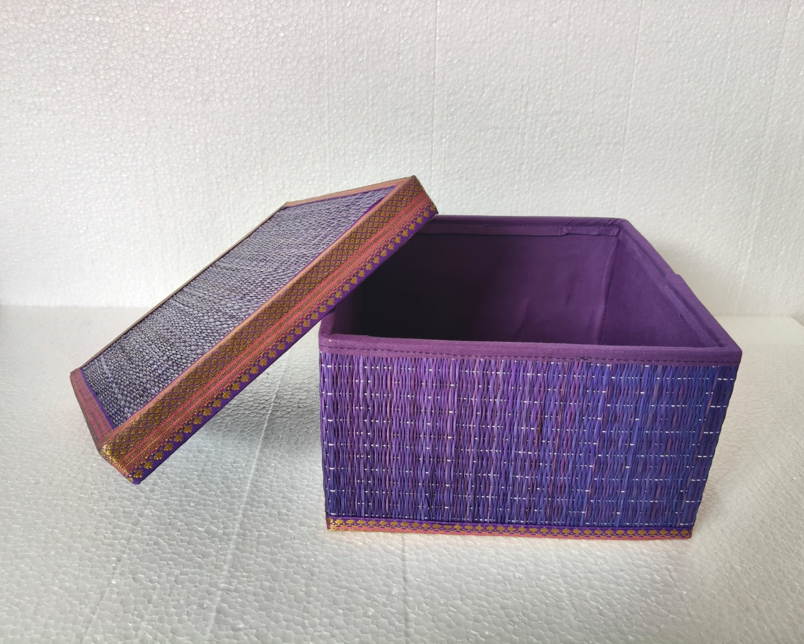 korai square box 10*10*6 - ECOBASKETINDIA