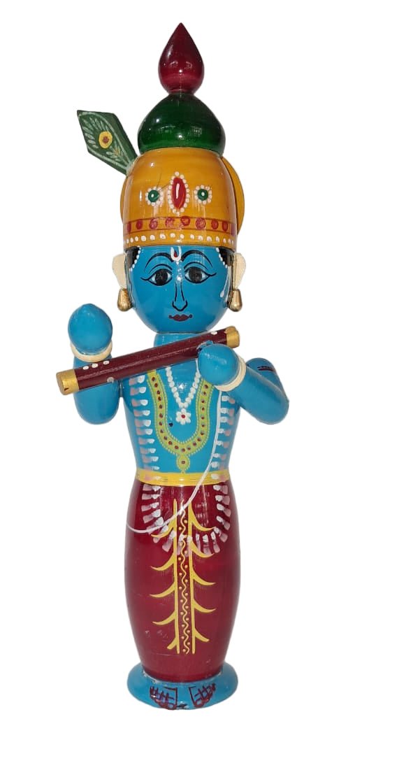 Lord Krishna ( 10.5* 1.8 inch) - ECOBASKETINDIA
