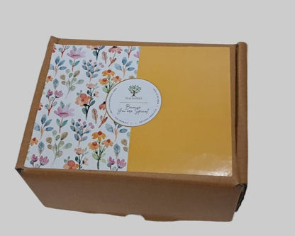 Magic Lamp & Candles Gift Box - ECOBASKETINDIA