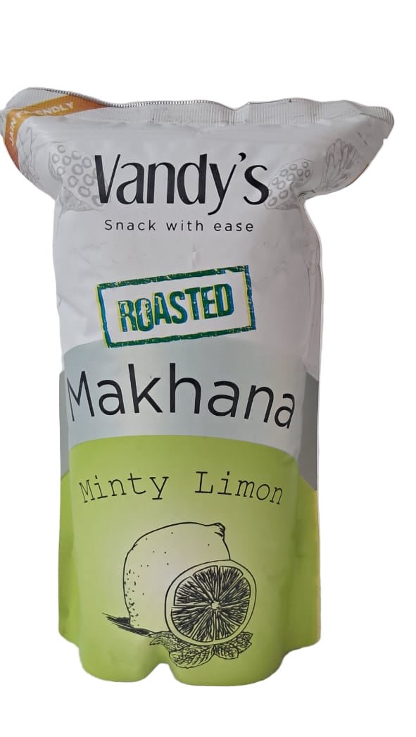 Makhana Minty Limon (60gms) - ECOBASKETINDIA