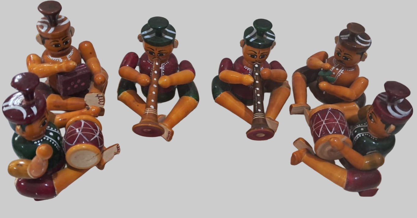 Musical Baba's (set of 6) - ECOBASKETINDIA