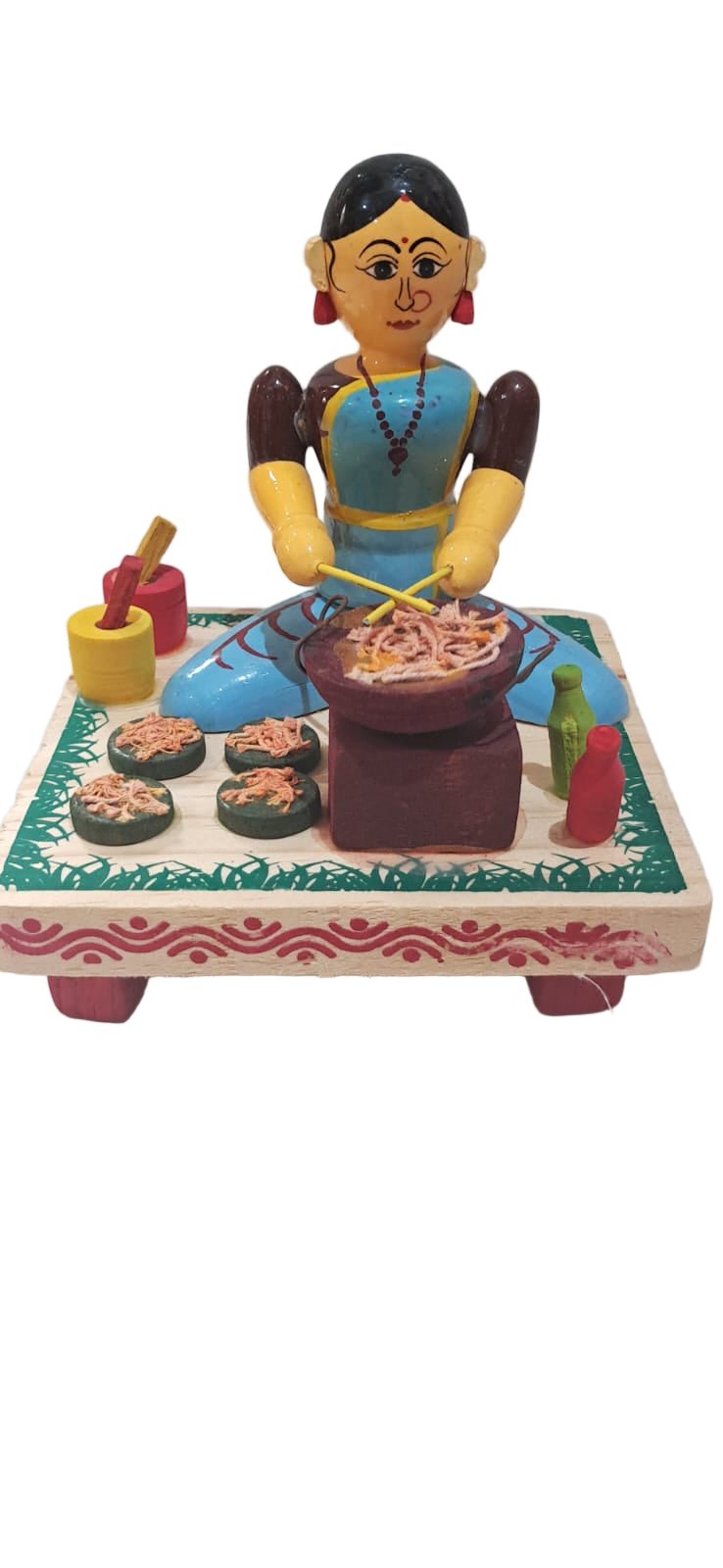 Noodles Selling Lady - ECOBASKETINDIA