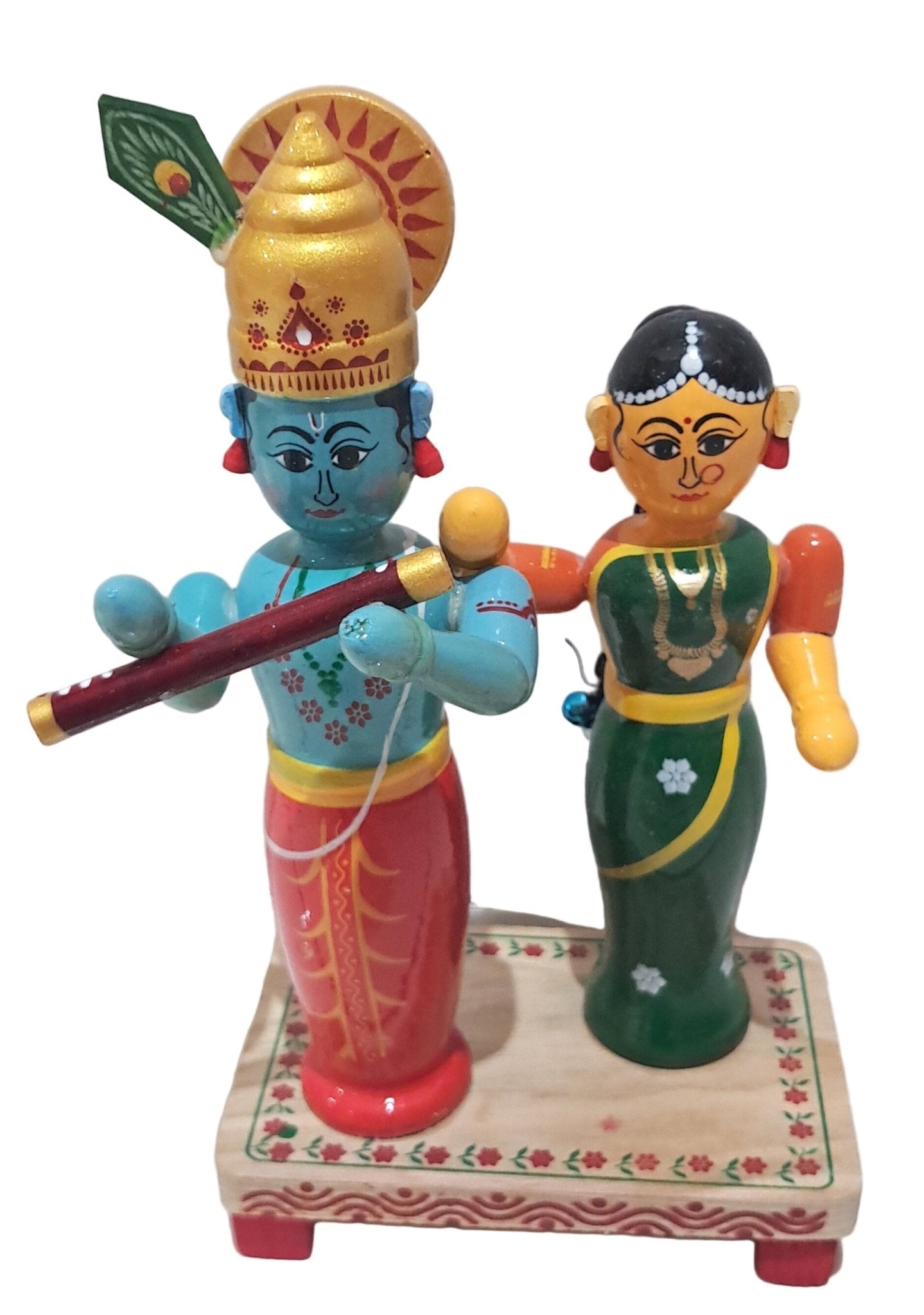 Radha Krishna (small) - ECOBASKETINDIA