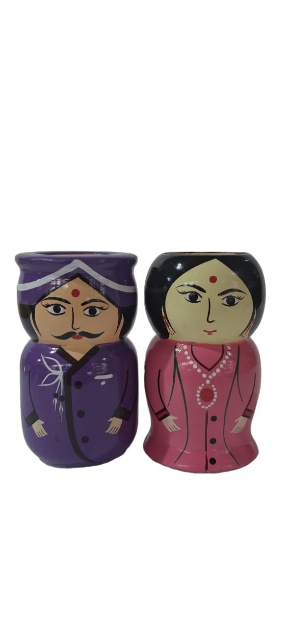 Raja Rain Pen Stand - ECOBASKETINDIA