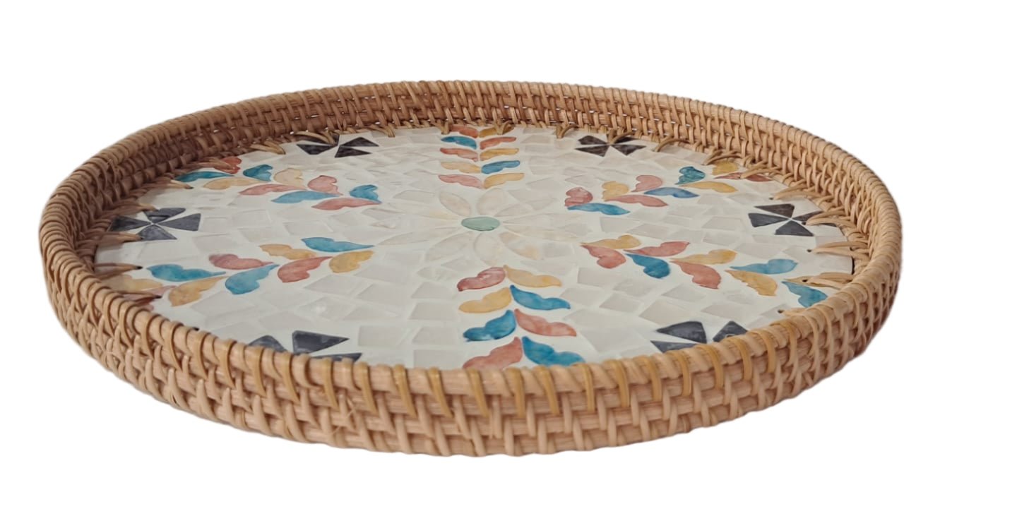 Rattan Tray - ECOBASKETINDIA