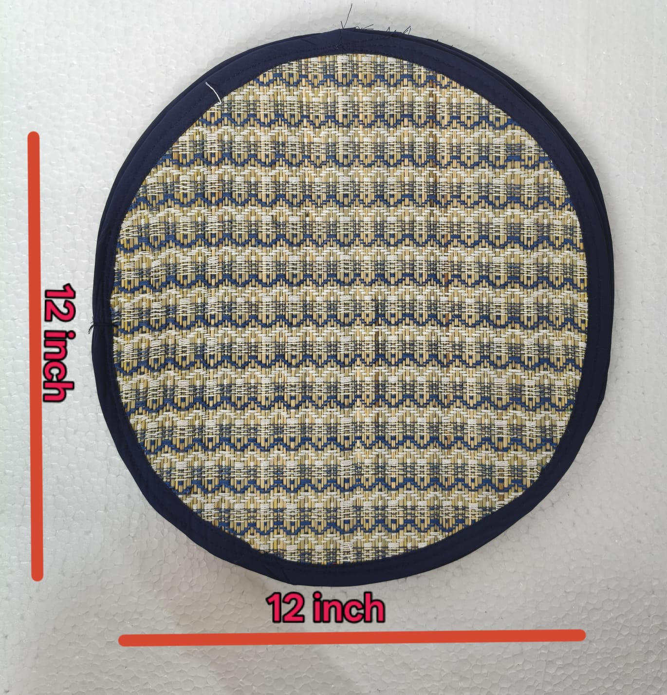 Round Table Mat ( Set of 6) - ECOBASKETINDIA