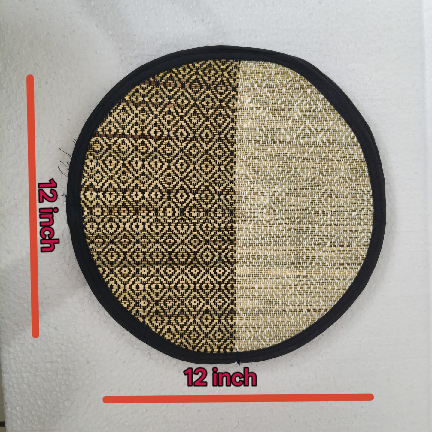 Round Table Mat ( Set of 6) - ECOBASKETINDIA