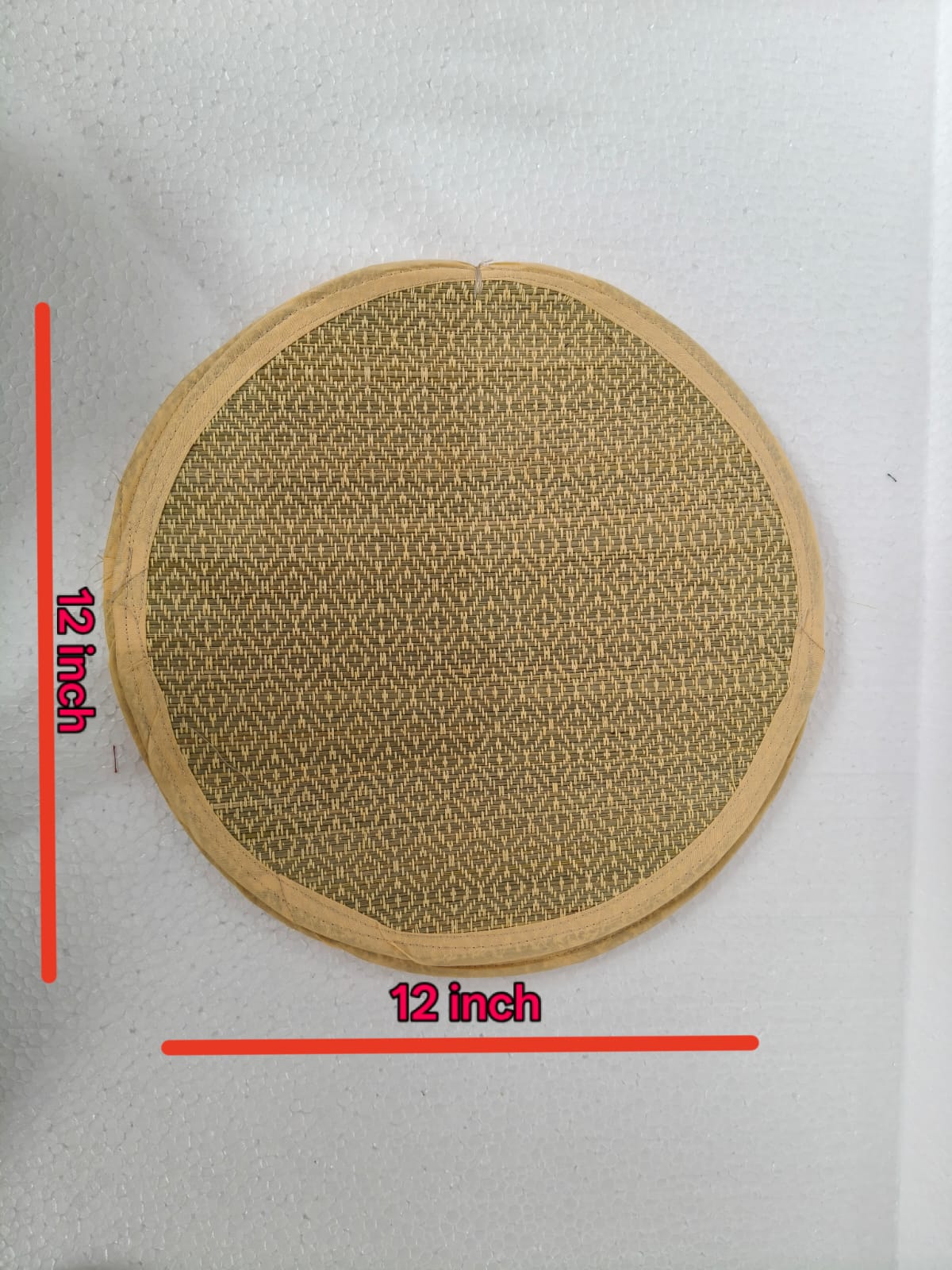 Round Table Mat ( Set of 6) - ECOBASKETINDIA