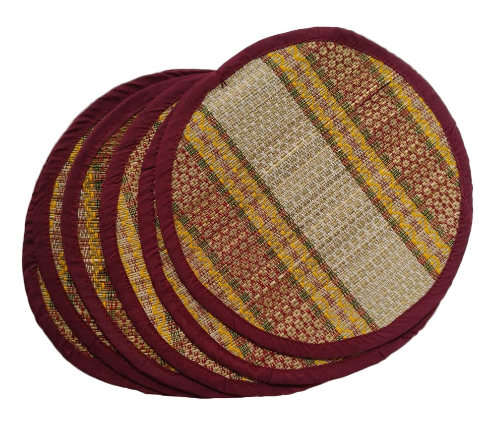 Round Table Mat ( Set of 6)