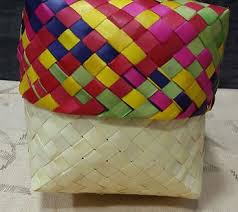 Square Basket with Cap (4*4)