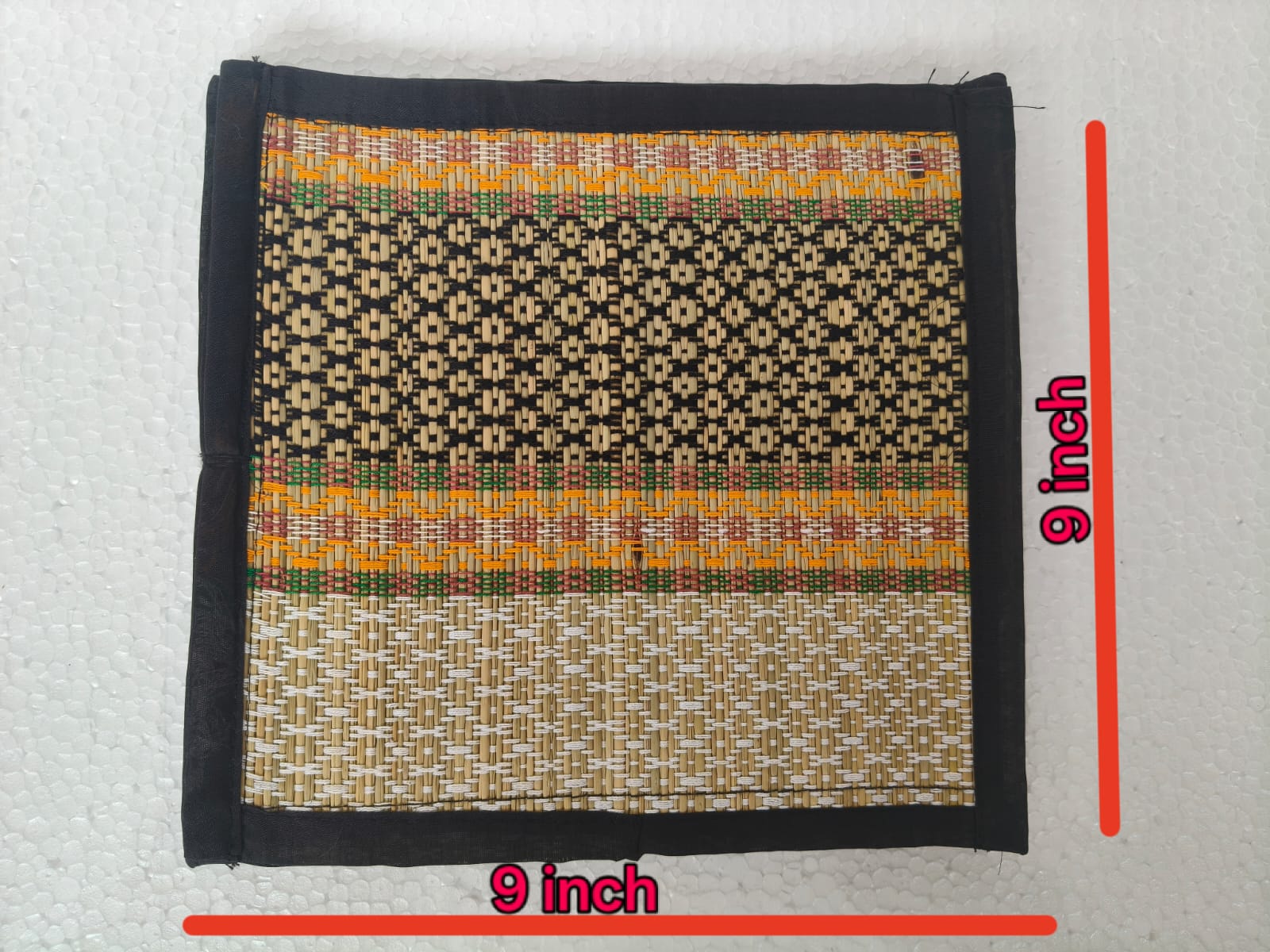 Square Table Mat (set of 6) - ECOBASKETINDIA