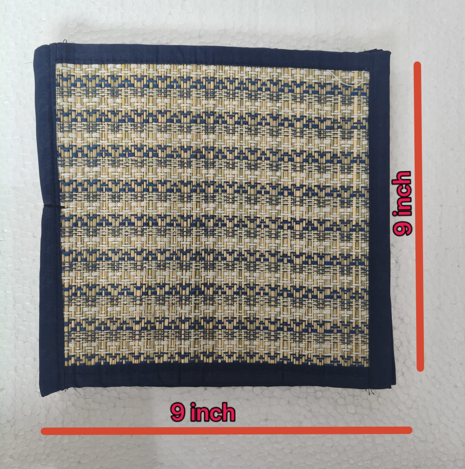 Square Table Mat (set of 6) - ECOBASKETINDIA
