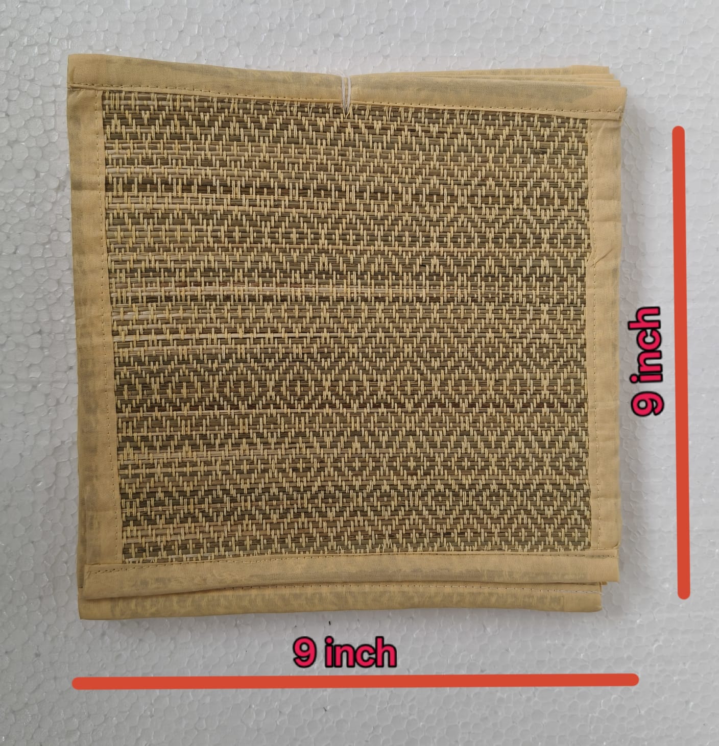 Square Table Mat (set of 6) - ECOBASKETINDIA